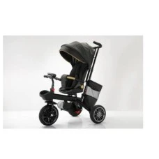 TROTY Tricikl za decu, tamno sivi