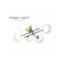 VESTA 538 Plafonska svetiljka 6*G9 Crna /Mesing