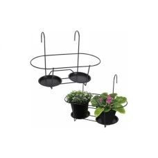 Vilde Metalni držač za 2 saksije