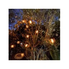 Yiwu Moon Star Solarni LED niz 2 m, 10 lampiona